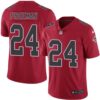 Nike Falcons #24 Devonta Freeman Red Men’s Stitched NFL Limited Rush Jersey