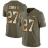 Nike Tampa Bay Buccaneers #27 Ronald Jones II Olive Gold Men’s Stitched NFL Limited 2017 Salute To Service Jersey