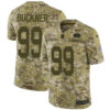 Nike 49ers #99 DeForest Buckner Camo Men’s Stitched NFL Limited 2018 Salute To Service Jersey