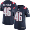 Nike Patriots #46 James Develin Navy Blue Men’s Stitched NFL Limited Rush Jersey