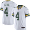 Men’s Green Bay Packers #4 Brett Favre White 2016 Color Rush Stitched NFL Nike Limited Jersey