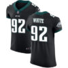 Men’s Nike Philadelphia Eagles #92 Reggie White Black Alternate Stitched NFL Vapor Untouchable Elite Jersey
