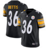 Nike Pittsburgh Steelers #36 Jerome Bettis Black Team Color Men’s Stitched NFL Vapor Untouchable Limited Jersey