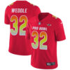 Nike Baltimore Ravens #32 Eric Weddle Red Men’s Stitched NFL Limited AFC 2019 Pro Bowl Jersey