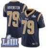 #79 Limited Rob Havenstein Navy Blue Nike NFL Home Men’s Jersey Los Angeles Rams Vapor Untouchable Super Bowl LIII Bound