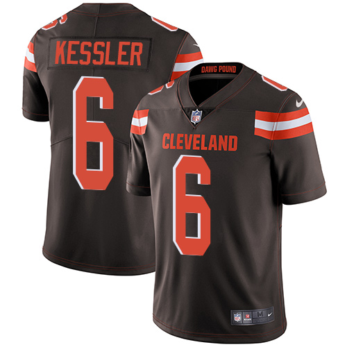 Nike Cleveland Browns #6 Cody Kessler Brown Team Color Men’s Stitched NFL Vapor Untouchable Limited Jersey