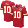 Men’s Nike Kansas City Chiefs #10 Tyreek Hill Elite Red Team Color Jersey