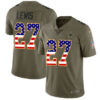 Nike Cowboys #27 Jourdan Lewis Olive Men’s USA Flag 2017 Salute to Service NFL Limited Jersey