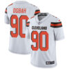 Nike Cleveland Browns #90 Emmanuel Ogbah White Men’s Stitched NFL Vapor Untouchable Limited Jersey