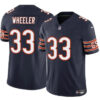 Men’s Chicago Bears #33 Ian Wheeler Navy 2023 F.U.S.E. Vapor Football Stitched Jersey