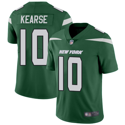 New York Jets #10 Jermaine Kearse Green Team Color Men’s Stitched Football Vapor Untouchable Limited Jersey
