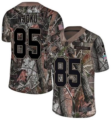 Nike Browns #85 David Njoku Camo Men’s Stitched NFL Limited Rush Realtree Jersey