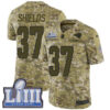 #37 Limited Sam Shields Camo Nike NFL Men’s Jersey Los Angeles Rams 2018 Salute to Service Super Bowl LIII Bound