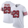 Men’s San Francisco 49ers #29 Talanoa Hufanga White Stitched Jersey