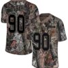 Nike Browns #90 Emmanuel Ogbah Camo Men’s Stitched NFL Limited Rush Realtree Jersey