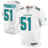 Men’s Miami Dolphins #51 Mike Pouncey Nike White Elite Jersey