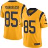 Men’s Nike Rams 85 Jack Youngblood Gold Color Rush Limited Jersey
