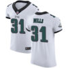 Men’s Nike Philadelphia Eagles #31 Jalen Mills White Stitched NFL Vapor Untouchable Elite Jersey