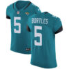 Nike Jacksonville Jaguars #5 Blake Bortles Teal Green Team Color Men’s Stitched NFL Vapor Untouchable Elite Jersey