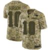 Men’s NFL New England Patriots #10 Josh Gordon Camo 2018 Salute to Service Limited Nike Jersey