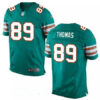 Men’s Miami Dolphins #89 Julius Thomas Aqua Green Alternate Stitched NFL Nike Elite Jersey