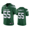 Men’s New York Jets #55 Chazz Surratt Green Vapor Untouchable Limited Stitched Jersey
