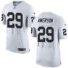Men’s Oakland Raiders #29 David Amerson White Road 2015 NFL Nike Elite Jersey