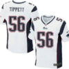 New England Patriots #56 Andre Tippett White Retired Player NFL Nike Elite Jersey