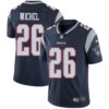 Men’s Nike New England Patriots #26 Sony Michel Navy Blue Team Color Stitched NFL Vapor Untouchable Limited Jersey