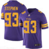 Men’s Minnesota Vikings #93 Shamar Stephen Purple 2016 Color Rush Stitched NFL Nike Limited Jersey