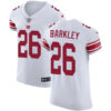 Nike New York Giants #26 Saquon Barkley White Men’s Stitched NFL Vapor Untouchable Elite Jersey