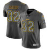 Nike Pittsburgh Steelers #32 Franco Harris Gray Static Men’s NFL Vapor Untouchable Game Jersey