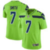 Men’s Seattle Seahawks #7 Geno Smith Green Vapor Untouchable Limited Stitched Jersey