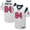 Men’s Houston Texans #84 Ryan Griffin White Road NFL Nike Elite Jersey