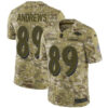 Nike Ravens #89 Mark Andrews Camo Men’s Stitched NFL Limited 2018 Salute To Service Jersey