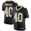 Nike New Orleans Saints #40 Delvin Breaux Black Team Color Men’s Stitched NFL Vapor Untouchable Limited Jersey