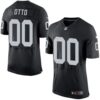 Nike Raiders #00 Jim Otto Black Team Color Men’s Stitched NFL New Elite Jersey