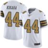 Nike Saints #44 Hau’oli Kikaha White Men’s Stitched NFL Limited Rush Jersey