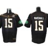 Men’s New York Jets #15 Brandon Marshall Black 2016 Pro Bowl Nike Elite Jersey