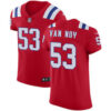 Men’s Nike New England Patriots #53 Kyle Van Noy Red Alternate Stitched NFL Vapor Untouchable Elite Jersey