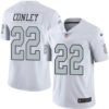 Nike Oakland Raiders #22 Gareon Conley White Men’s Stitched NFL Limited Rush Jersey