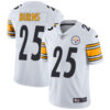 Nike Pittsburgh Steelers #25 Artie Burns White Men’s Stitched NFL Vapor Untouchable Limited Jersey