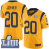#20 Limited Lamarcus Joyner Gold Nike NFL Men’s Jersey Los Angeles Rams Rush Vapor Untouchable Super Bowl LIII Bound