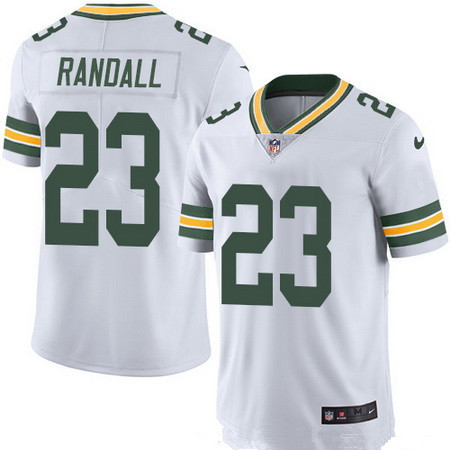 Men’s Green Bay Packers #23 Damarious Randall White 2016 Color Rush Stitched NFL Nike Limited Jersey