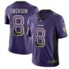 Nike Baltimore Ravens #8 Lamar Jackson Purple Team Color Men’s Stitched NFL Limited Rush Drift Fashion Jersey