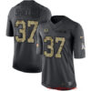 Men’s Green Bay Packers #37 Sam Shields Black Anthracite 2016 Salute To Service Stitched NFL Nike Limited Jersey