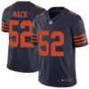 Nike Chicago Bears #52 Khalil Mack Navy Blue Alternate Men’s Stitched NFL Vapor Untouchable Limited Jersey