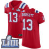 Men’s New England Patriots #13 Phillip Dorsett Red Nike NFL Alternate Vapor Untouchable Super Bowl LIII Bound Elite Jersey