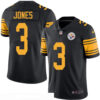 Men’s Pittsburgh Steelers #3 Landry Jones Black 2016 Color Rush Stitched NFL Nike Limited Jersey
