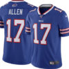 Nike Bills 17 Josh Allen Royal 100th Season Vapor Untouchable Limited Jersey
